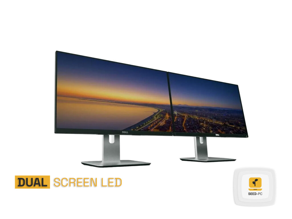 dual screen led seed pc