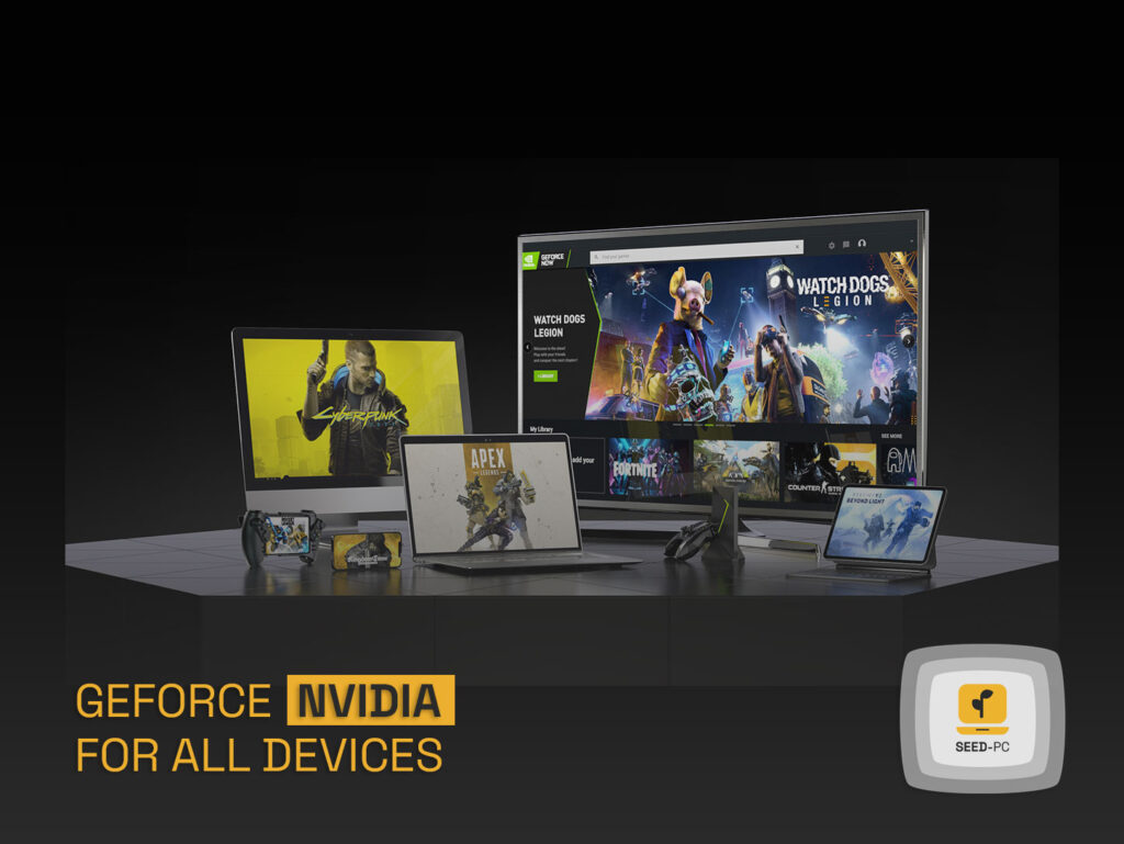 geforce nvidia for all devices seedpc