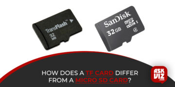 How does a TF card differ from a micro SD card askviz