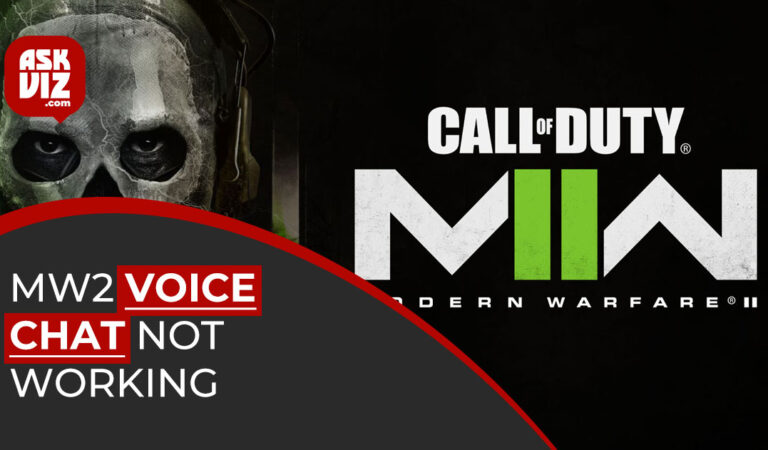 How to Fix: MW2 Voice Chat Not Working