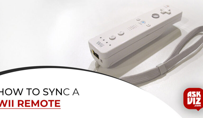 How to Sync a Wii Remote