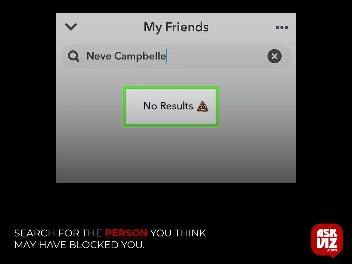 Search for the person you think may have blocked you, and add them as a friend if found askviz