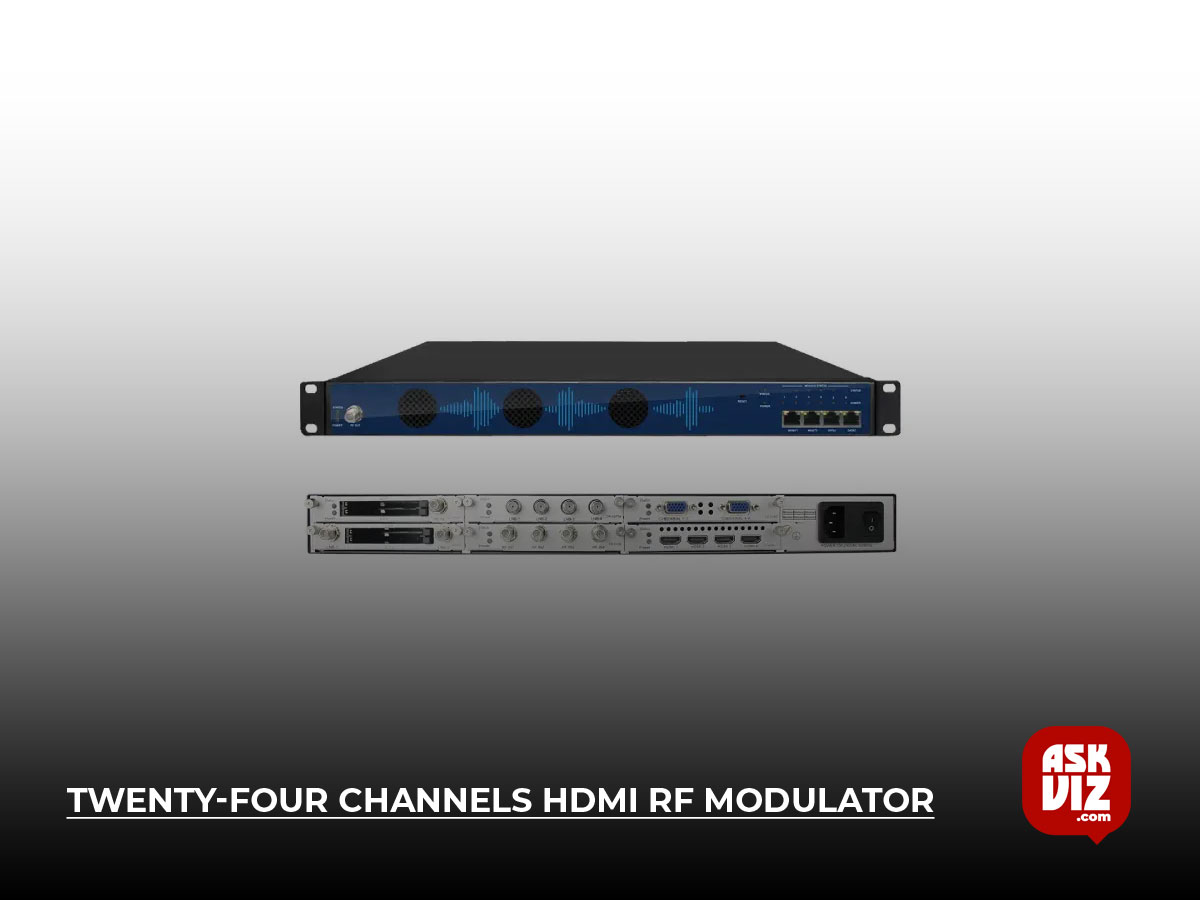 5. Twenty-four Channels HDMI RF Modulator askviz