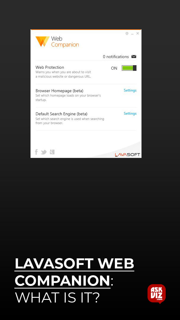 Lavasoft Web Companion- What is it? askviz