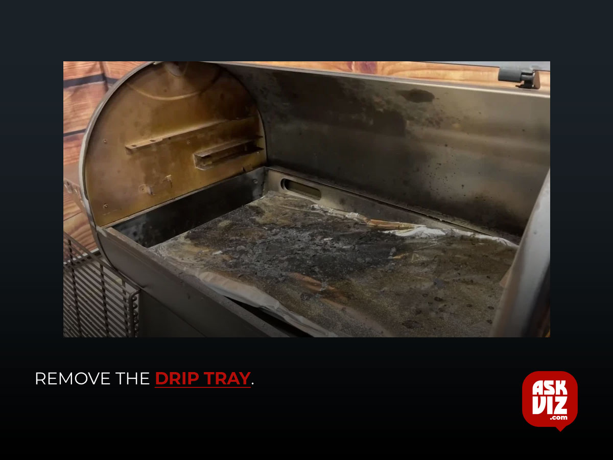 Remove the drip tray askviz