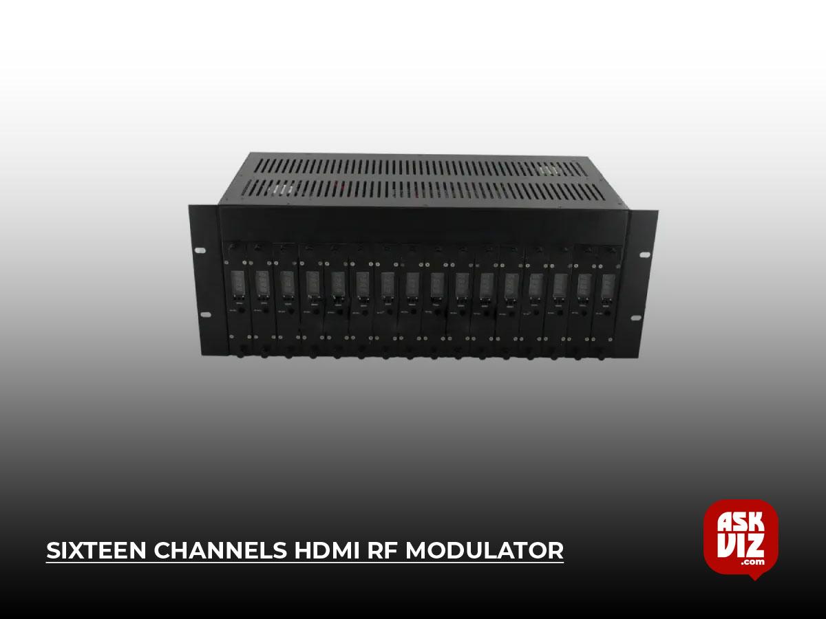 Sixteen Channels HDMI RF Modulator askviz
