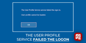 solved The User Profile Service failed the logon askviz